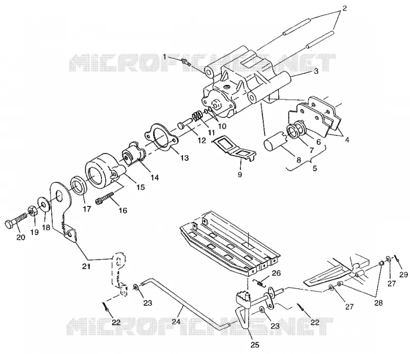 REAR BRAKE MAGNUM 2X4 W97AA42A (4940704070C001)
