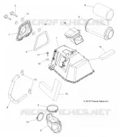 ENGINE, AIR INTAKE (BUILT 10/22/10 AND BEFORE)