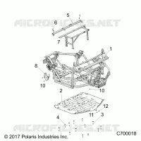 CHASSIS, MAIN FRAME AND SKID PLATES