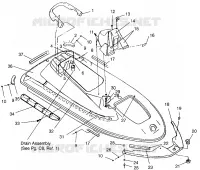 HULL   BODYWORK SLX 780 B954287 (4933953395A005)