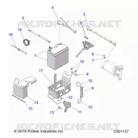 ELECTRICAL, BATTERY BOX  ASM.
