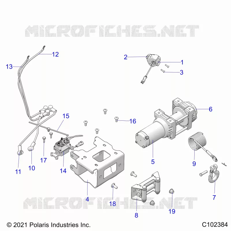CHASSIS, WINCH