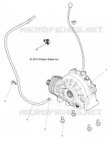 DRIVE TRAIN, FRONT GEARCASE MOUNTING