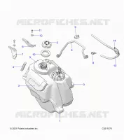 FUEL SYSTEM, FUEL TANK ASM.