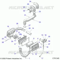 ENGINE, AIR INTAKE SYSTEM