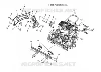 ENGINE MOUNTING RH AND FRONT