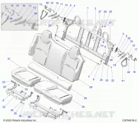 SEAT ASM., REAR