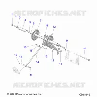 SUSPENSION, REAR TORQUE ARM