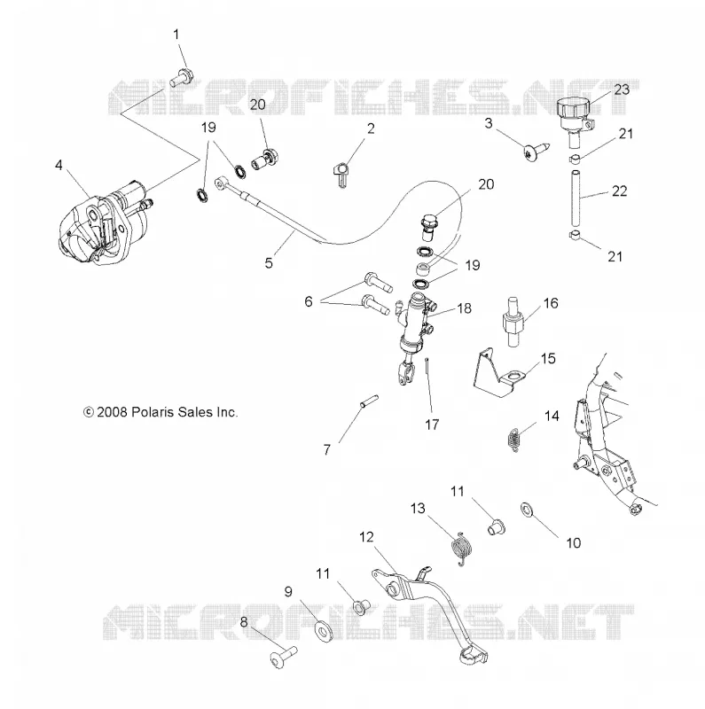REAR BRAKE BRAKE