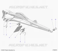 REAR SUSPENSION TRAILING ARMS
