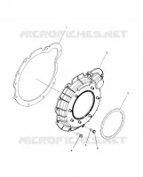ENGINE, FLYWHEEL COVER