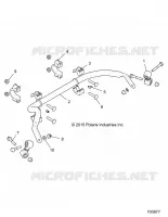 SUSPENSION, REAR STRUT STABILIZER