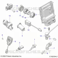 ELECTRICAL, SWITCHES, SENSORS, ECU AND CONTROL MODULES