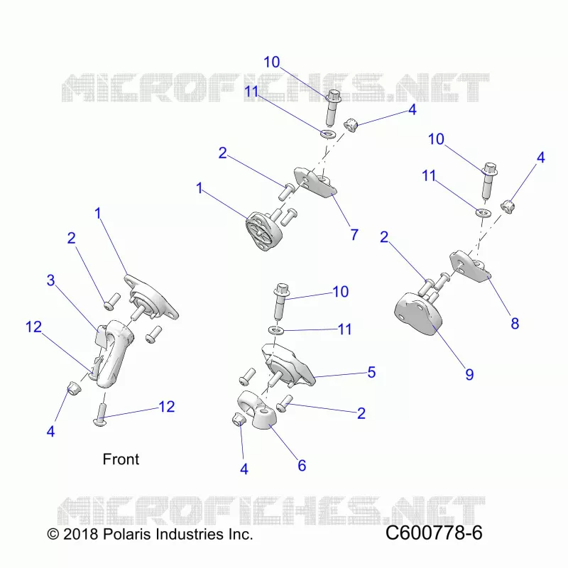ENGINE, MOUNTING