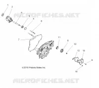 OIL PUMP AND WATER PUMP