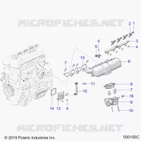 INTAKE MANIFOLD AND FUEL RAIL
