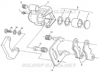 FRONT BRAKE MAGNUM 2X4 W97AA42A (4940704070B004)