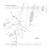 SUSPENSION, FRONT STRUT 