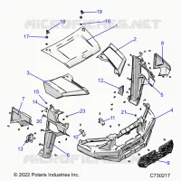 HOOD, AND FRONT FENDERS
