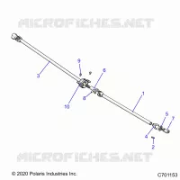 DRIVE TRAIN, FRONT, REAR PROP SHAFT