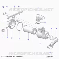 ENGINE, AIR INTAKE SYSTEM