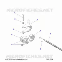 ENGINE, THROTTLE ASM.