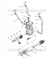 OIL PUMP XLT TOURING  0963357 AND EUROPEAN XLT TOURING  E963357 (4931923192C013)