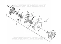 DRIVE CLUTCH ASSEMBLY 350 4X4 / W928139 (4922832283025A)