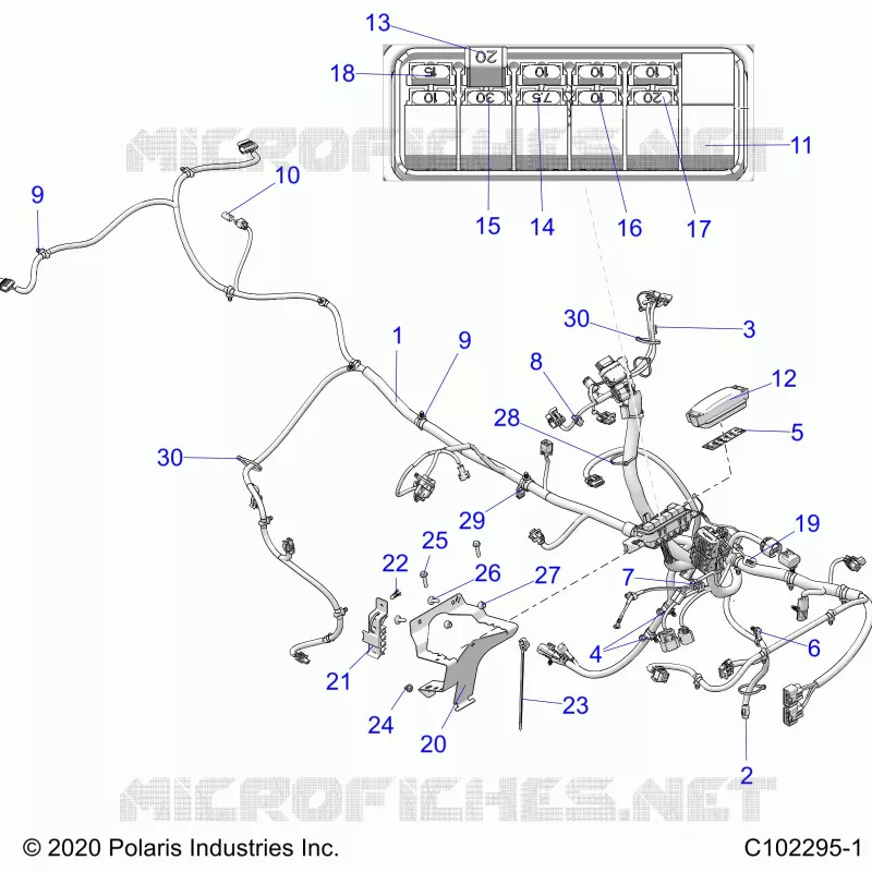 ELECTRICAL, MAIN WIRE HARNESS
