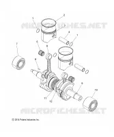 ENGINE, PISTON AND CRANKSHAFT