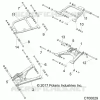 REAR SUSPENSION CONTROL ARMS