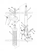 STRUT ASSEMBLY TRAIL BLAZE (4919761976008A)