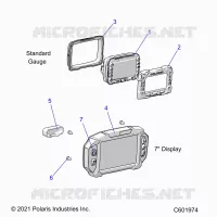 ELECTRICAL, MULTI FUNCTION GAUGE