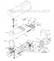 SEAT   GAS TANK ASSEMBLY  500 EFI 0952774, EFI SKS 0952574,   EFI SKS PT (4929052905A008)