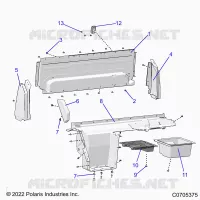 REAR BODYWORK CLOSEOFF, AND FENDERS