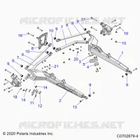 REAR SUSPENSION CONTROL ARMS