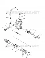 OIL PUMP ASSEMBLY 2X4 300 W957530 (4930053005C014)