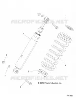 REAR SUSPENSION SHOCK MOUNTING