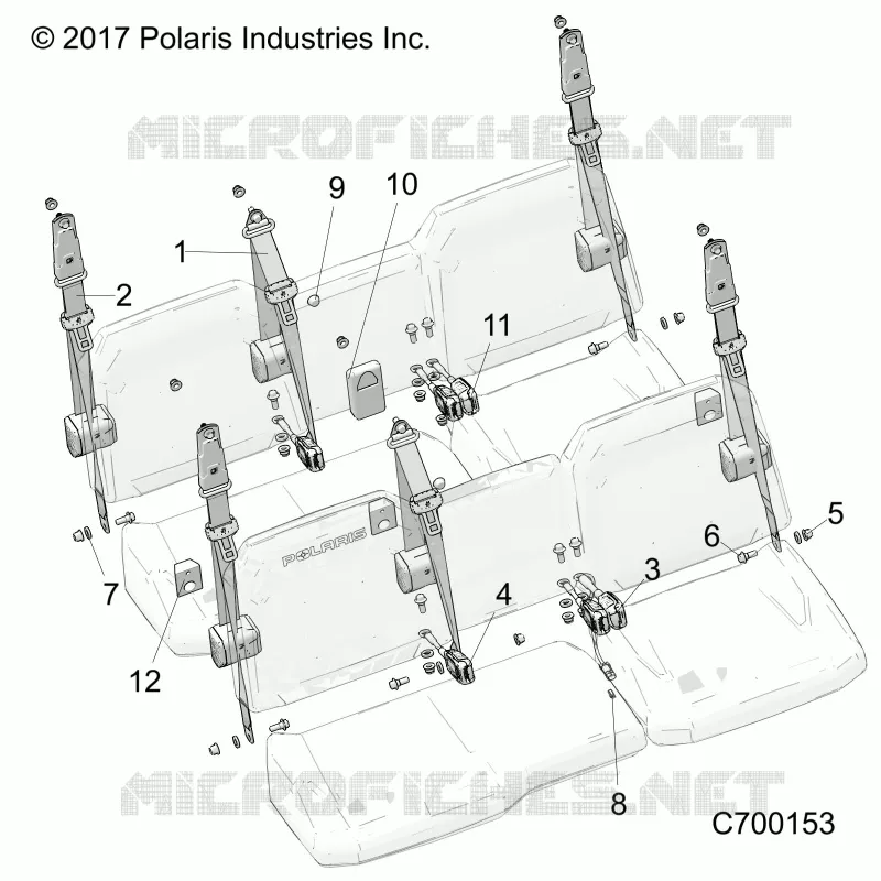 SEAT BELT MOUNTING