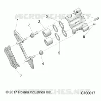 FRONT BRAKE CALIPER
