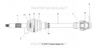 DRIVE TRAIN, FRONT DRIVE SHAFT