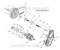 DRIVE TRAIN, DRIVE SHAFT, JACKSHAFT AND DRIVE BELT