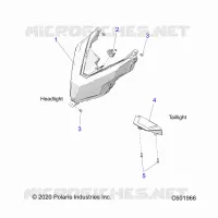 ELECTRICAL, HEADLIGHT AND TAILLIGHT