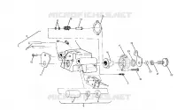 REAR BRAKE 250 2X4 / W927527 (4922862286030A)