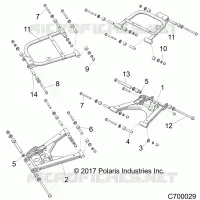 REAR SUSPENSION CONTROL ARMS