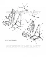 SEAT AND SEAT BELT MOUNTING