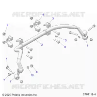 SUSPENSION, REAR STABILIZER BAR