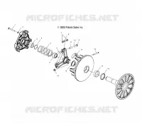 DRIVE CLUTCH (MANUAL START MODELS)