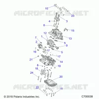 ENGINE, CRANKCASE AND CRANKSHAFT