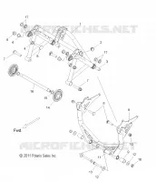 SUSPENSION REAR CRANK